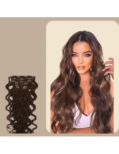 Chocolate Wavy Clip Extensions l'évolution des habitudes 