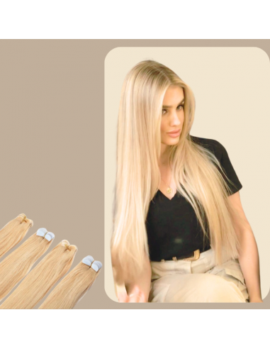 Straight Blonde Adhesive Extensions Comparez et commandez 