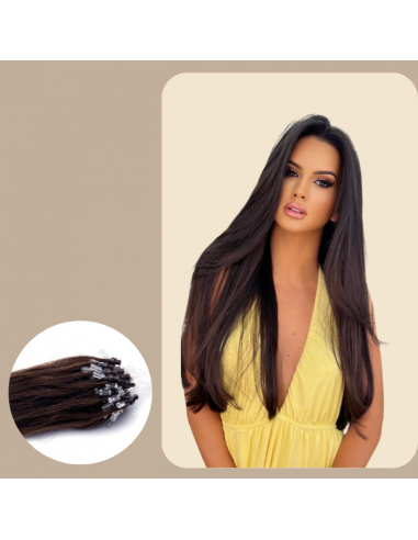 100 Straight Ring Extensions Brown hantent personnes