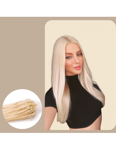 100 Straight Ring Extensions Platinum Blonde Jusqu'à 80% De Réduction