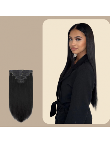 Clip Extensions Kit Straight Black 120 gr Venez découvrir notre 