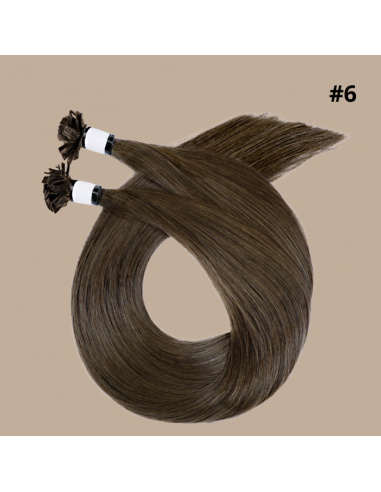 100 Straight Keratin Extensions Premium Flat Tip 6 Comparez et commandez 