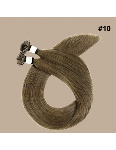 100 Straight Keratin Extensions Premium With Flat Tip 10 Economisez 