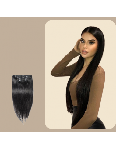 Stijve Clip Extensions Zwart de votre