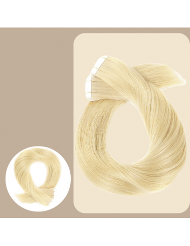 Premium Russische Hair 613 Stevige Tape-Extensions solde